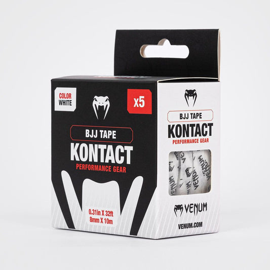Venum Kontact BJJ Finger Tape x 5 White/Black - The Fight Club