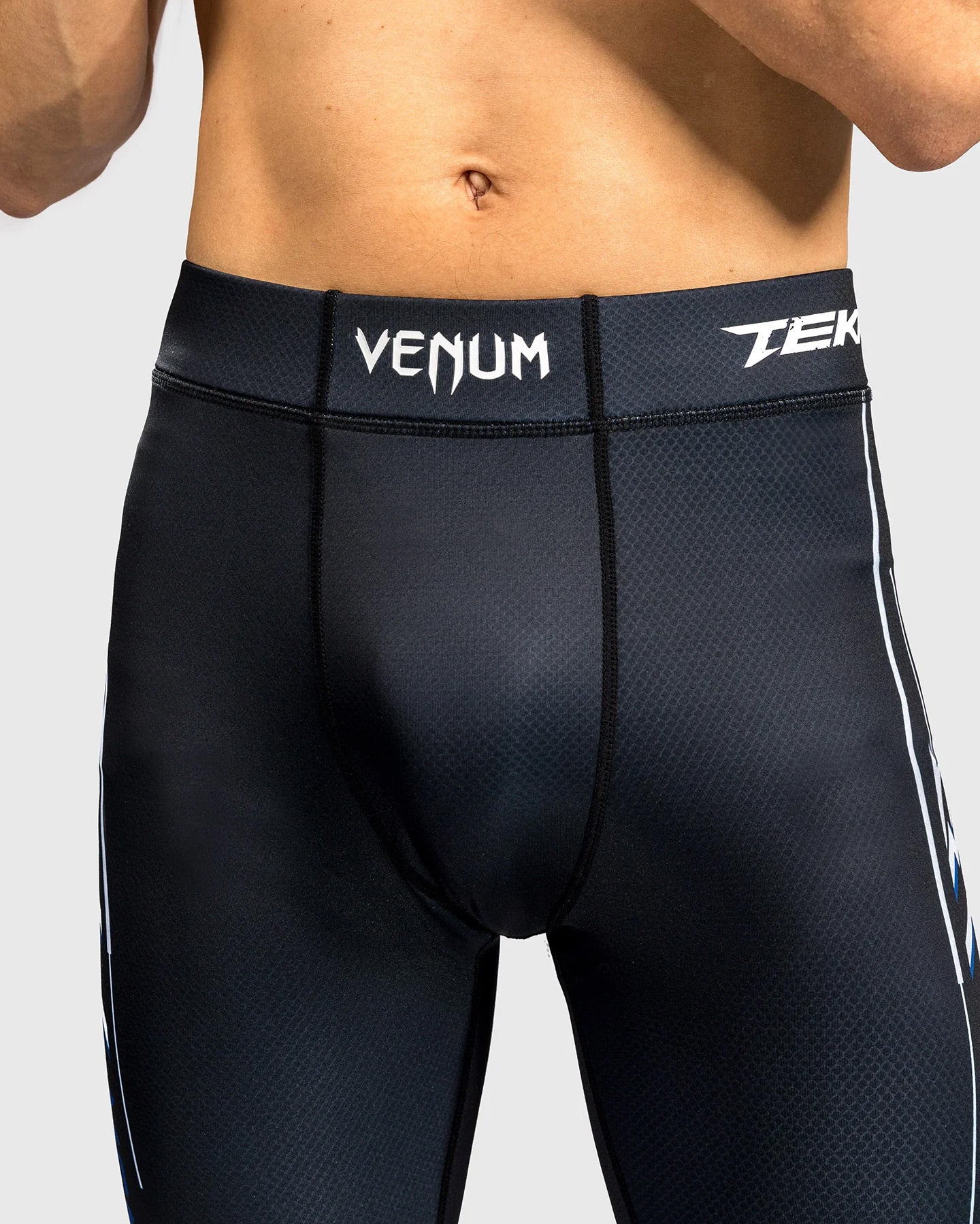 Venum x TEKKEN 8 - Jin Kazama Spats Blue/Black/White - The Fight Club