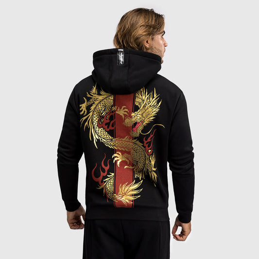 Venum x TEKKEN 8 Marshall Law Hoodie Black/Red/Gold - The Fight Club