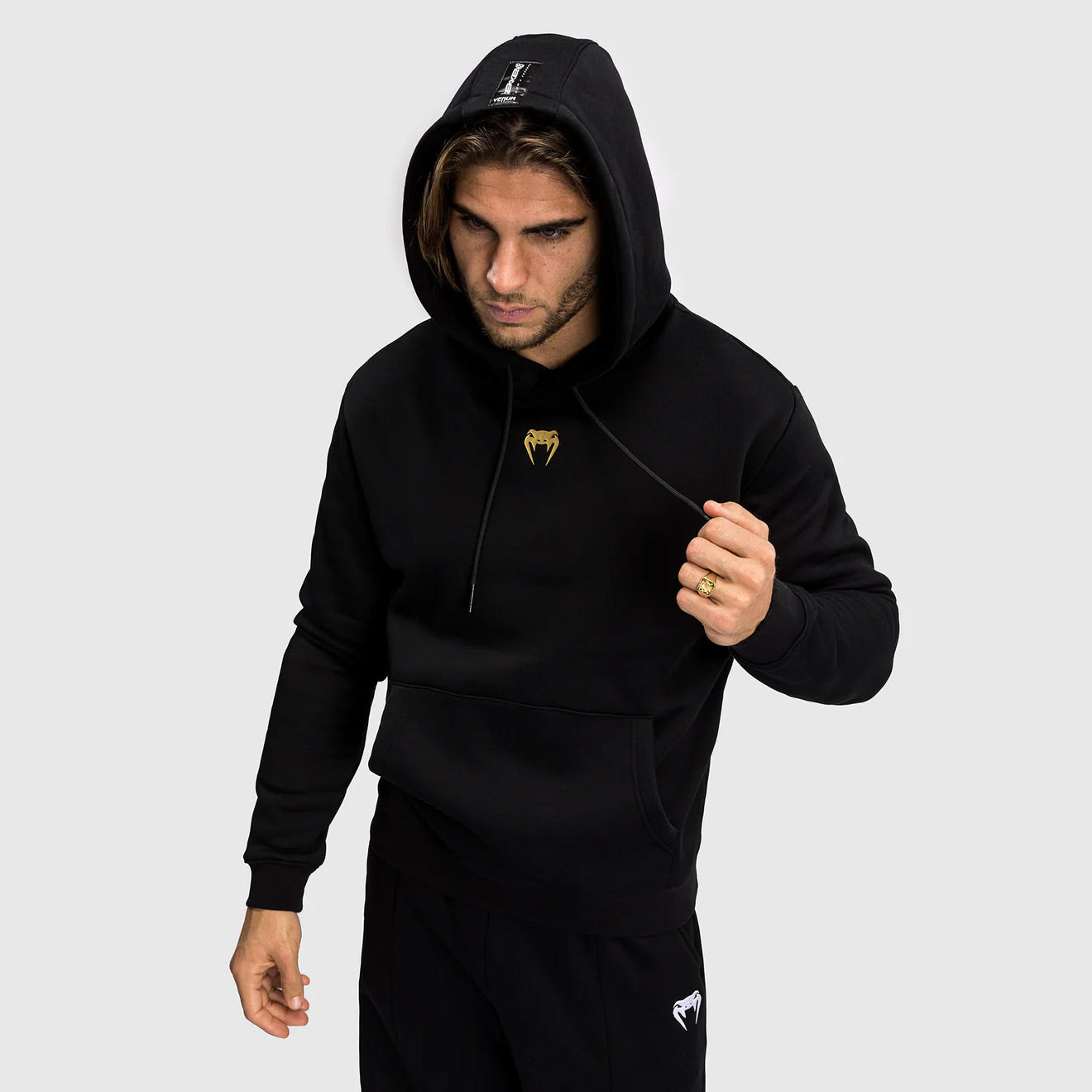 Venum x TEKKEN 8 Marshall Law Hoodie Black/Red/Gold - The Fight Club