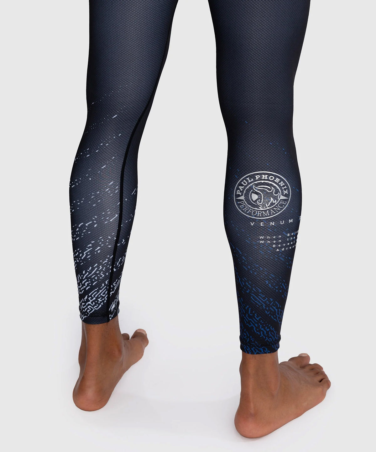 Venum x TEKKEN 8 - Paul Phoenix Spats Black/Blue - The Fight Club