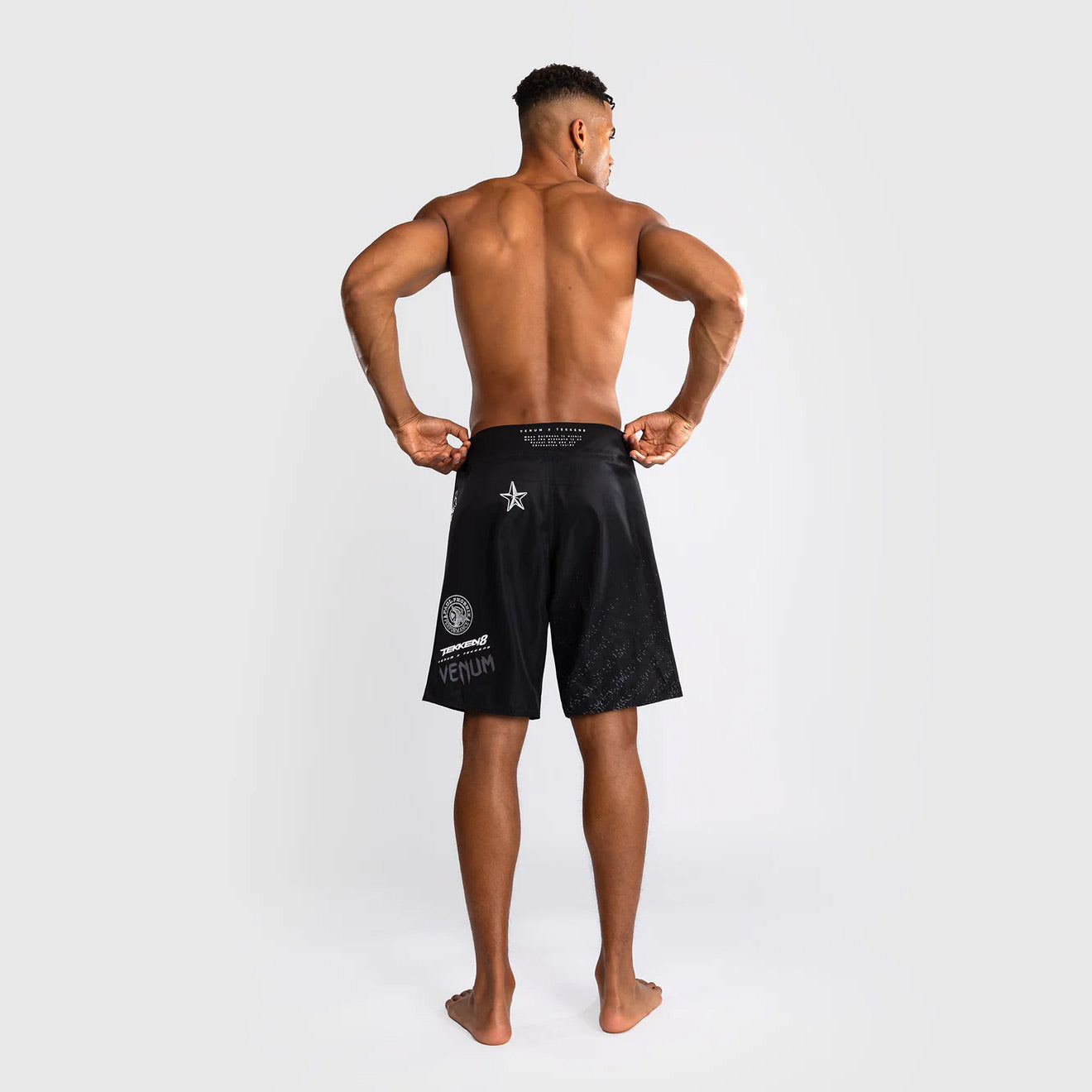 Venum x TEKKEN 8 - Paul Phoenix Fight Shorts Black - The Fight Club