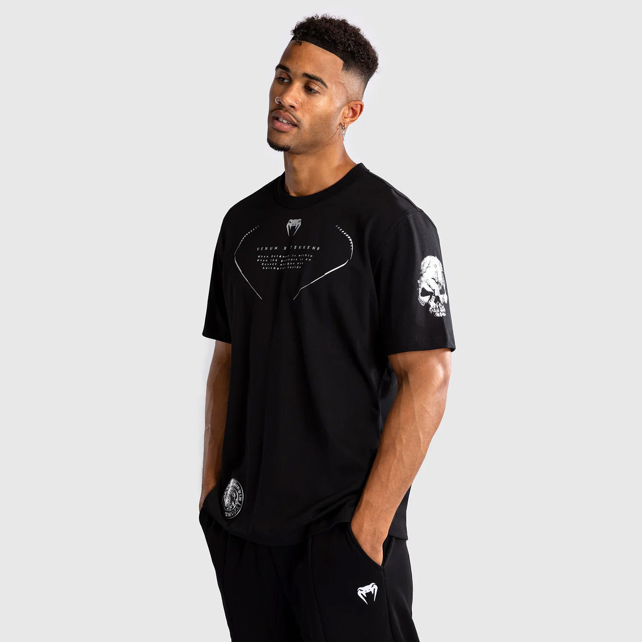 Venum x TEKKEN 8 - Paul Phoenix T-Shirt Black - The Fight Club