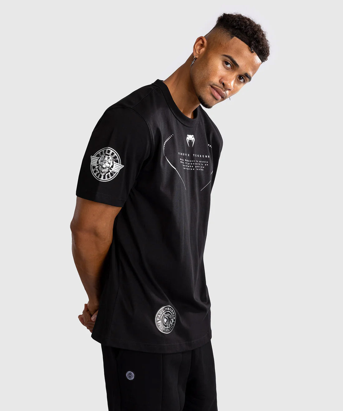 Venum x TEKKEN 8 - Paul Phoenix T-Shirt Black - The Fight Club
