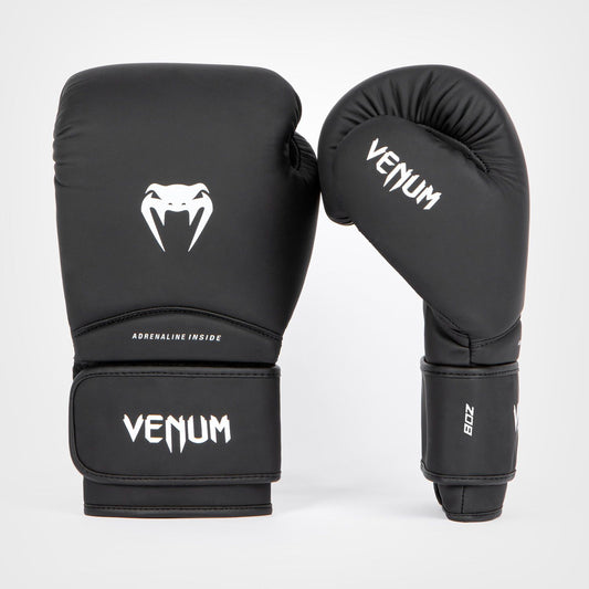 Venum Contender 1.5 Kids Boxing Gloves Black/White - The Fight Club