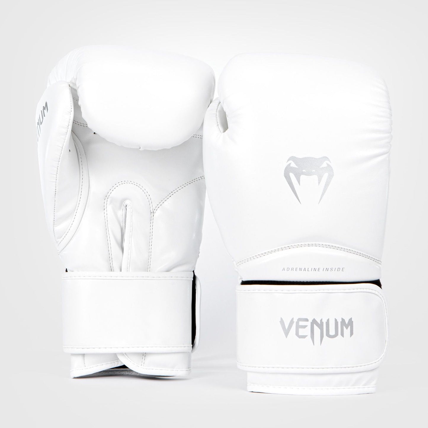 Venum Contender 1.5 Kids Boxing Gloves White/Silver - The Fight Club