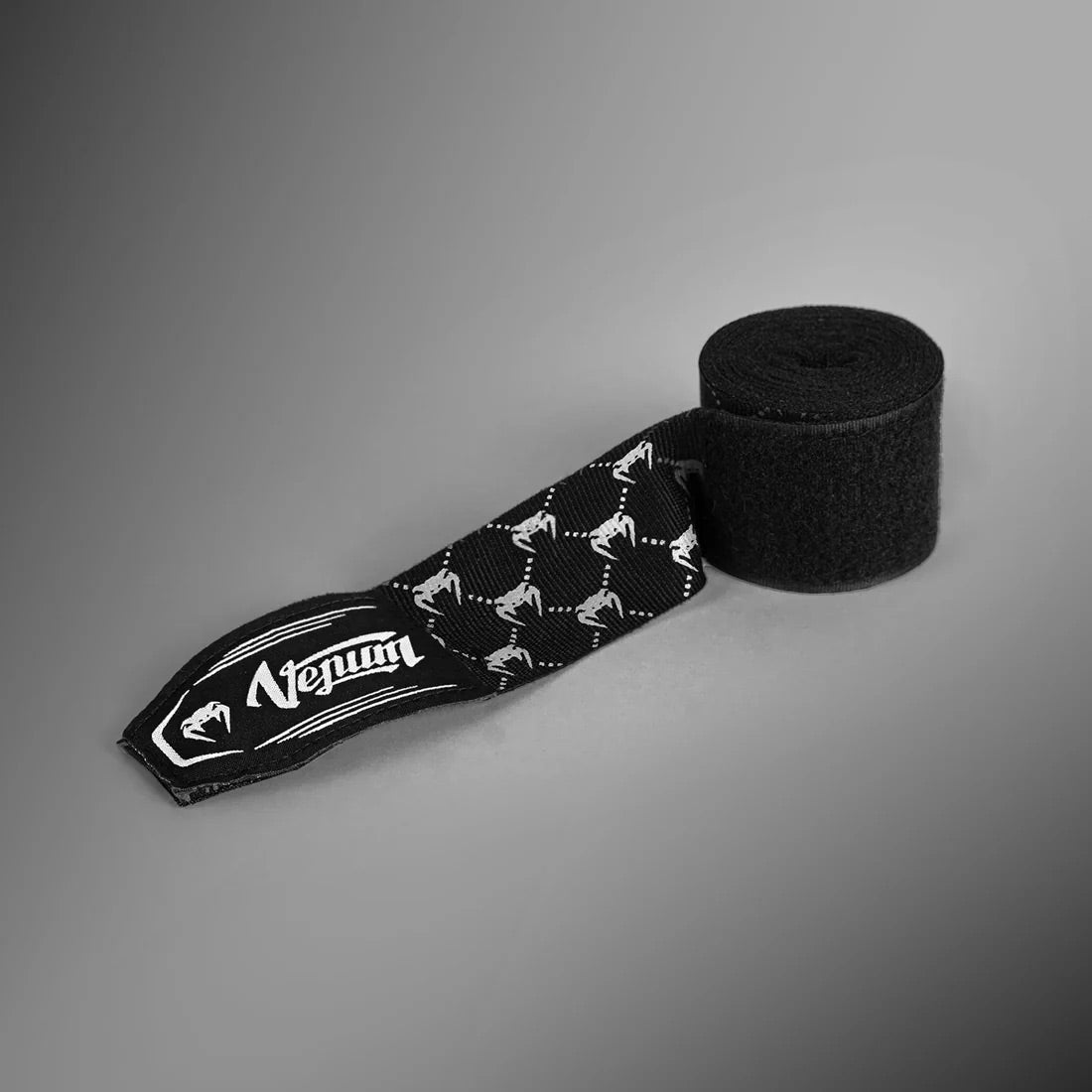 Venum Monogram Boxing Hand Wraps Black/White - The Fight Club