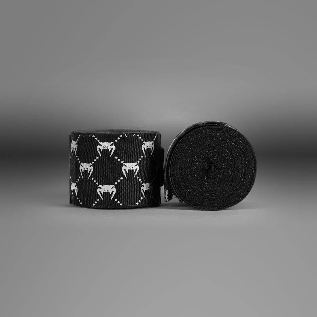 Venum Monogram Boxing Hand Wraps Black/White - The Fight Club