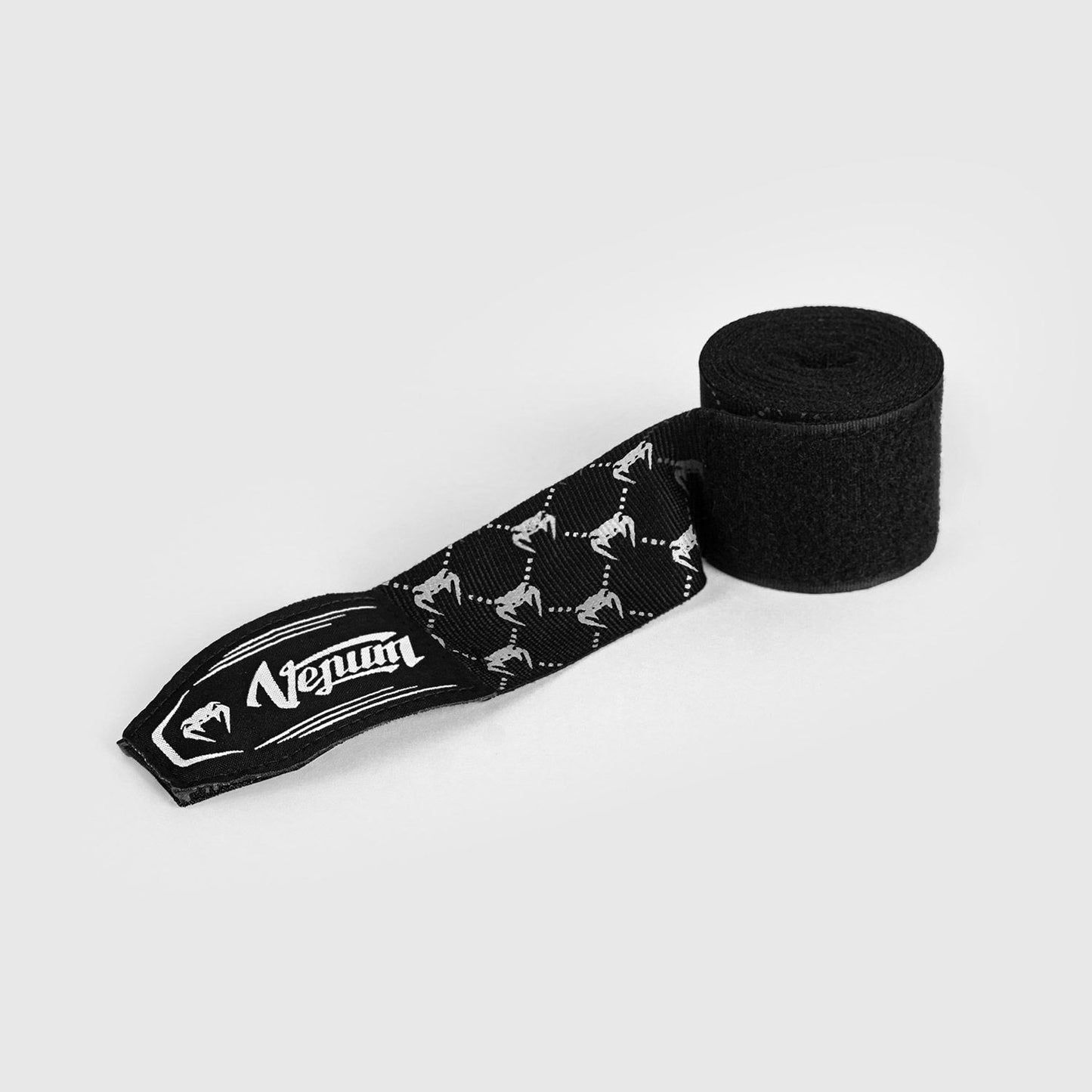 Venum Monogram Boxing Hand Wraps 4m Black/White - The Fight Club