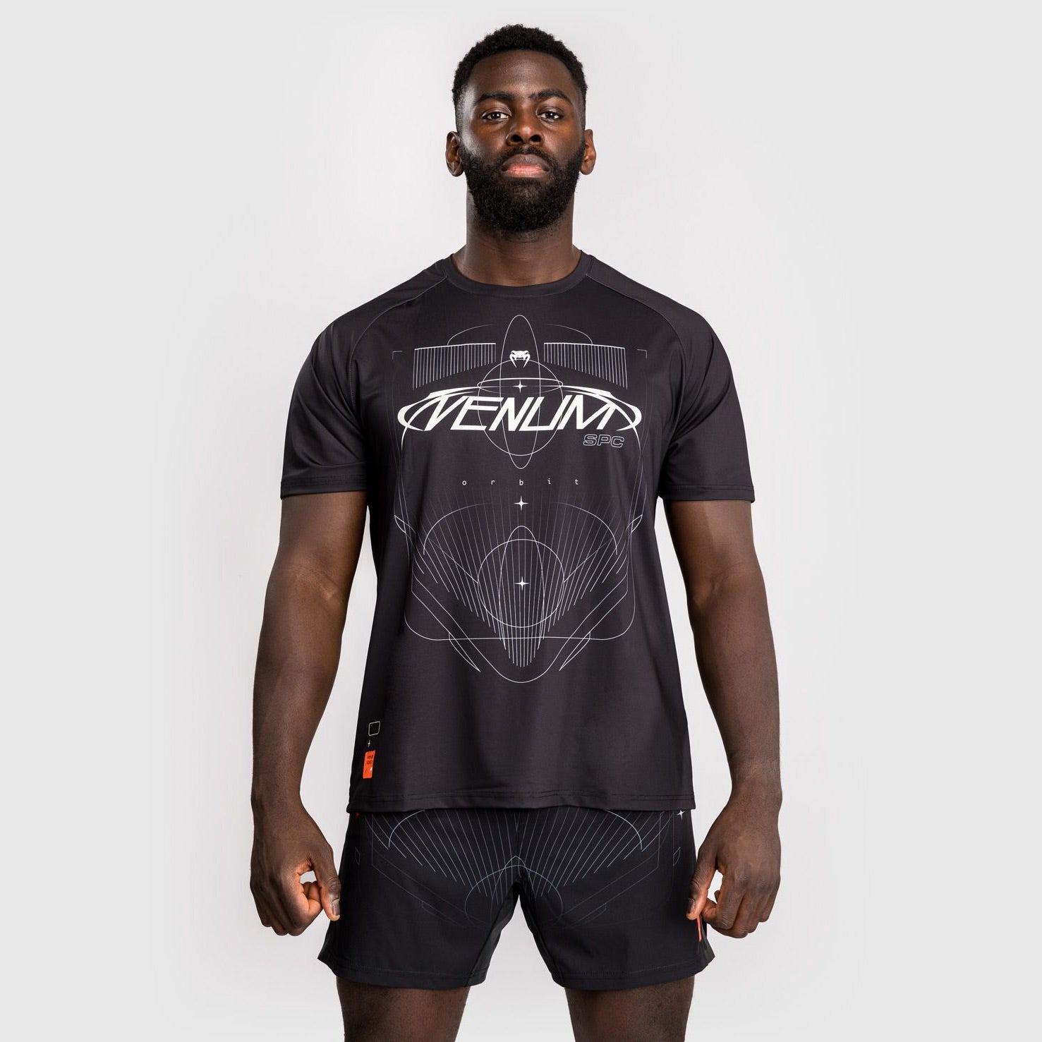 Venum Eclipse Dry-Tech T-Shirt Black/Silver - The Fight Club