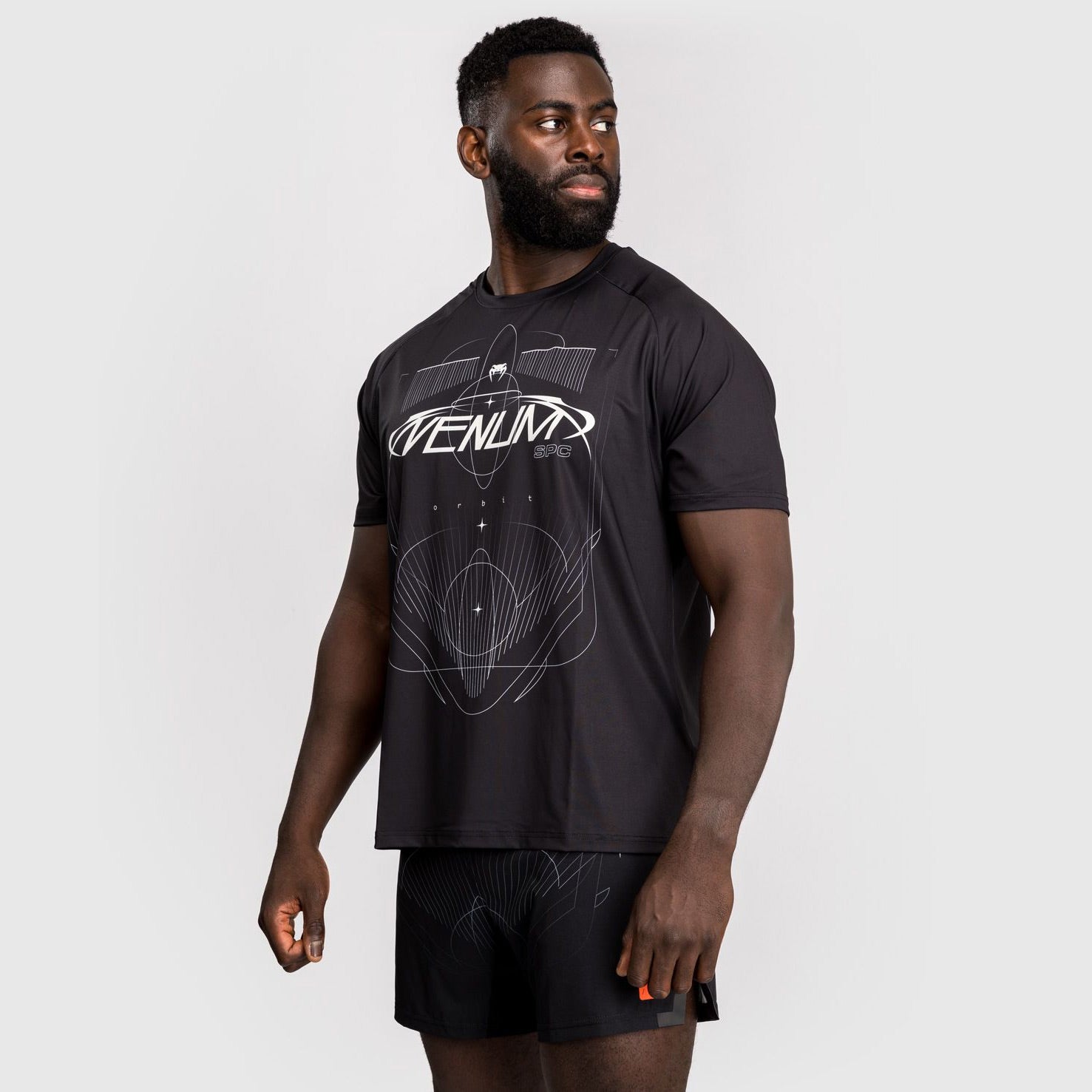 Venum Eclipse Dry-Tech T-Shirt Black/Silver - The Fight Club
