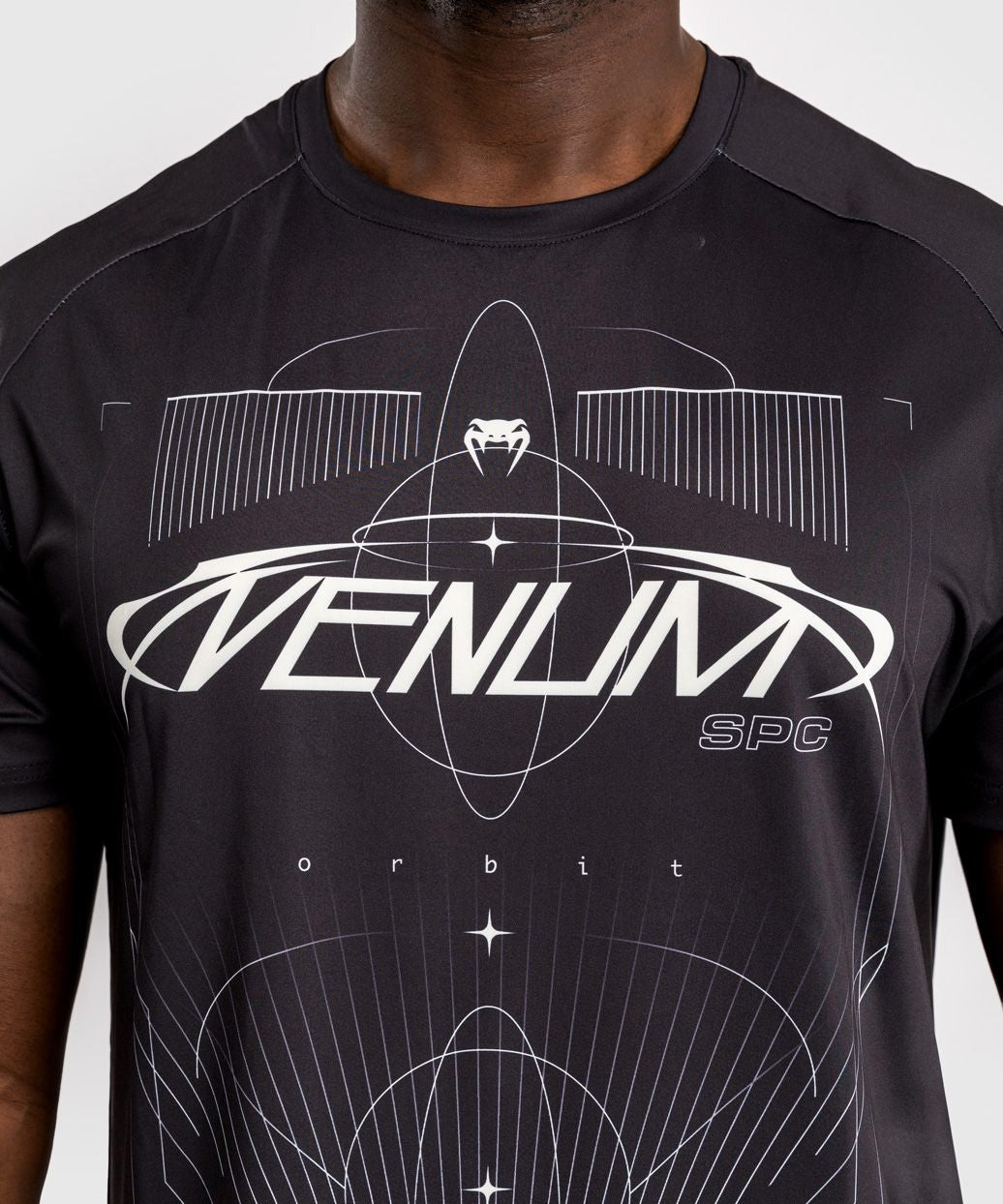 Venum Eclipse Dry-Tech T-Shirt Black/Silver - The Fight Club