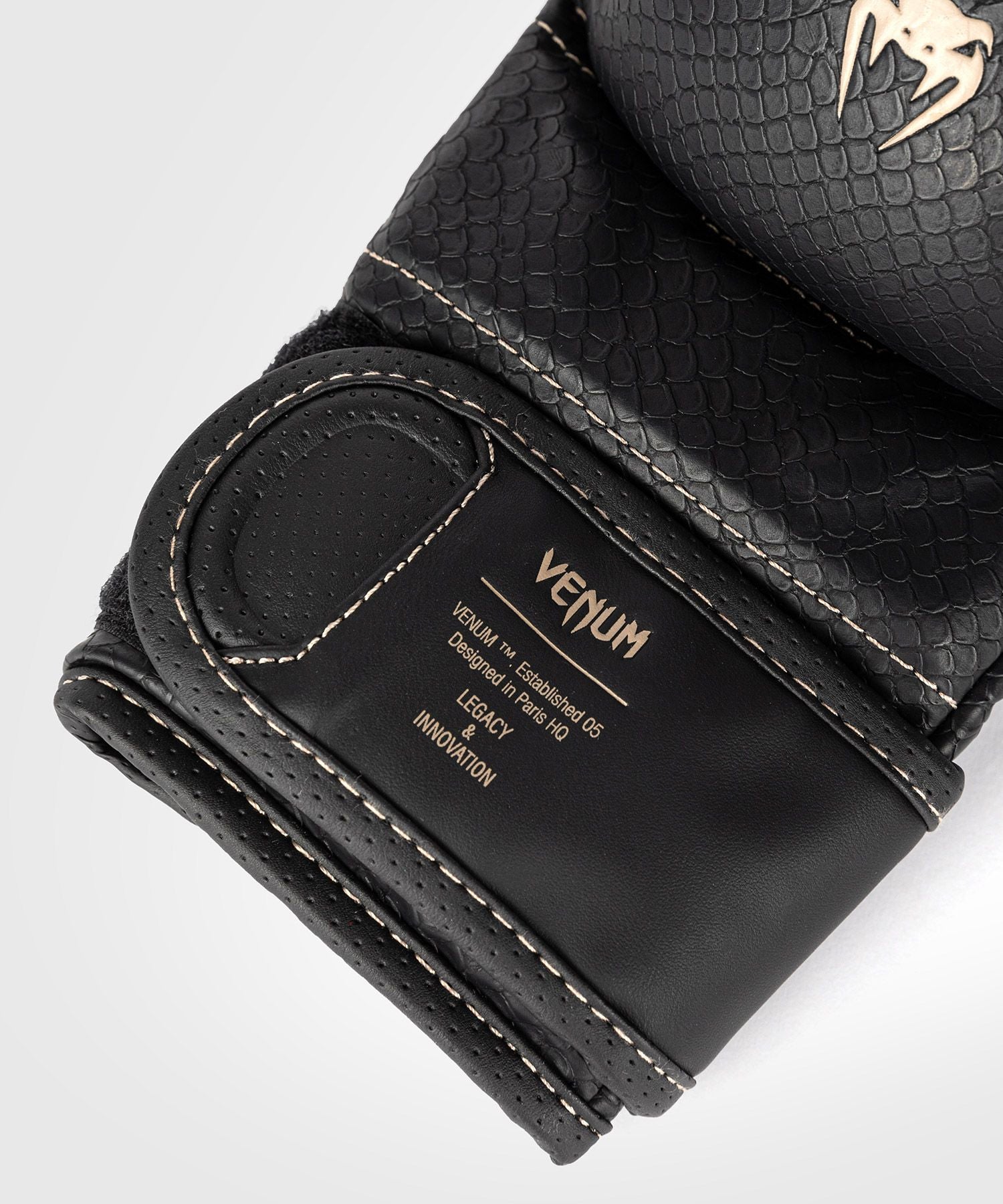 Venum Impact Evo Scales MMA Gloves Black - The Fight Club