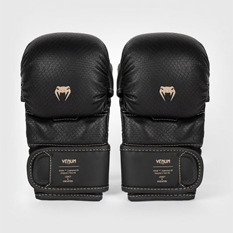 Venum Impact Evo Scales MMA Gloves Black - The Fight Club