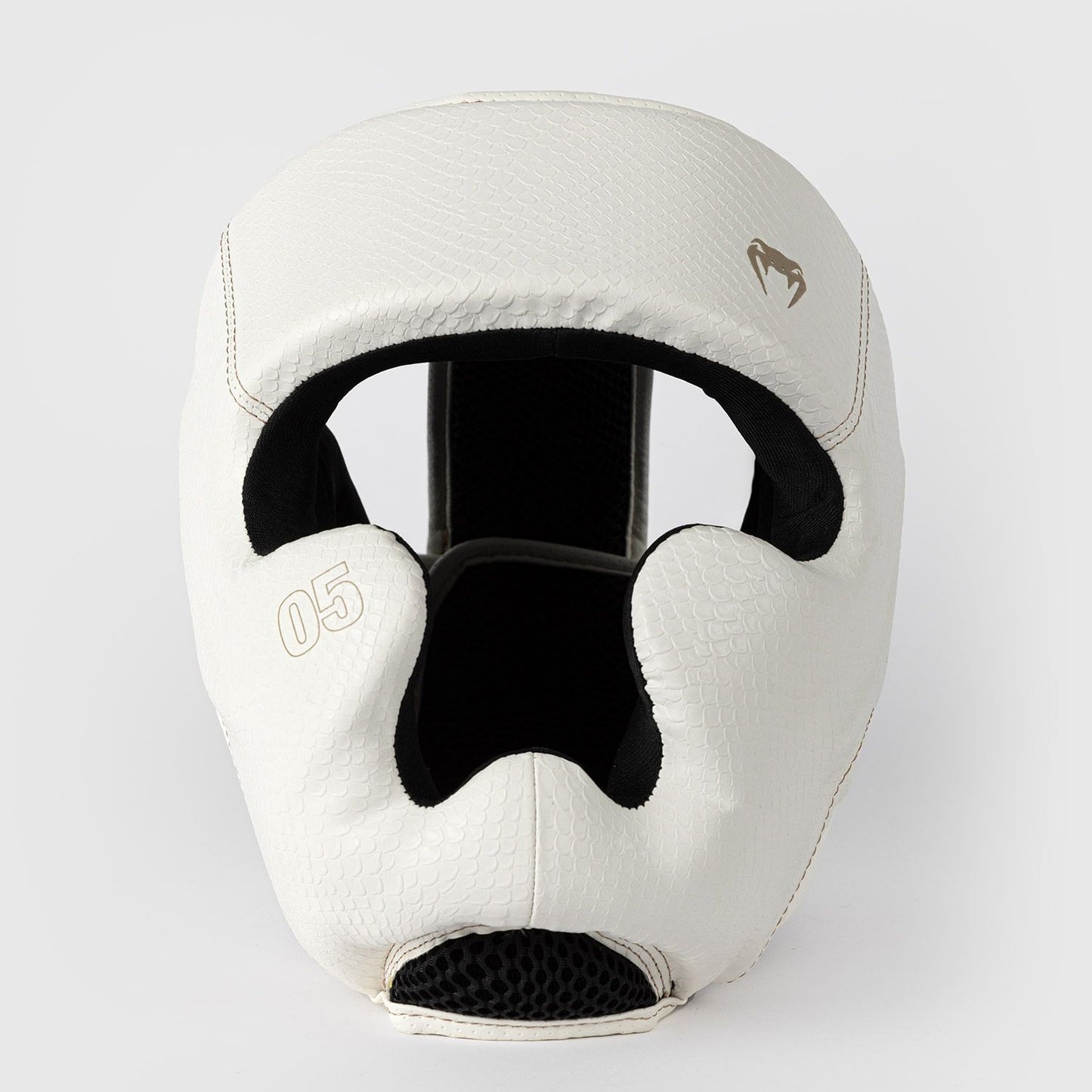 Venum Impact Evo Scales Headgear Ivory - The Fight Club