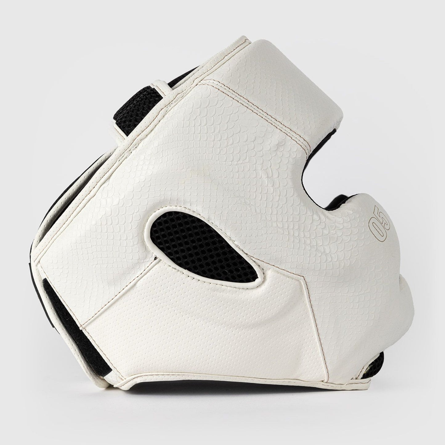 Venum Impact Evo Scales Headgear Ivory - The Fight Club