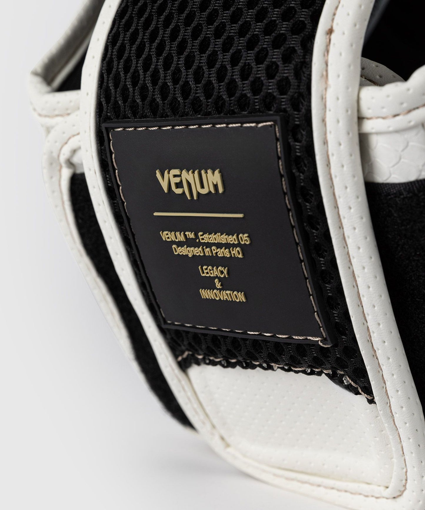 Venum Impact Evo Scales Headgear Ivory - The Fight Club