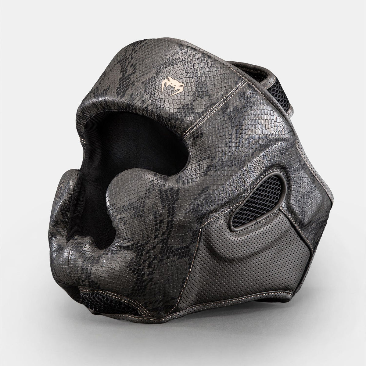 Venum Impact Evo Scales Headgear Dark Grey - The Fight Club