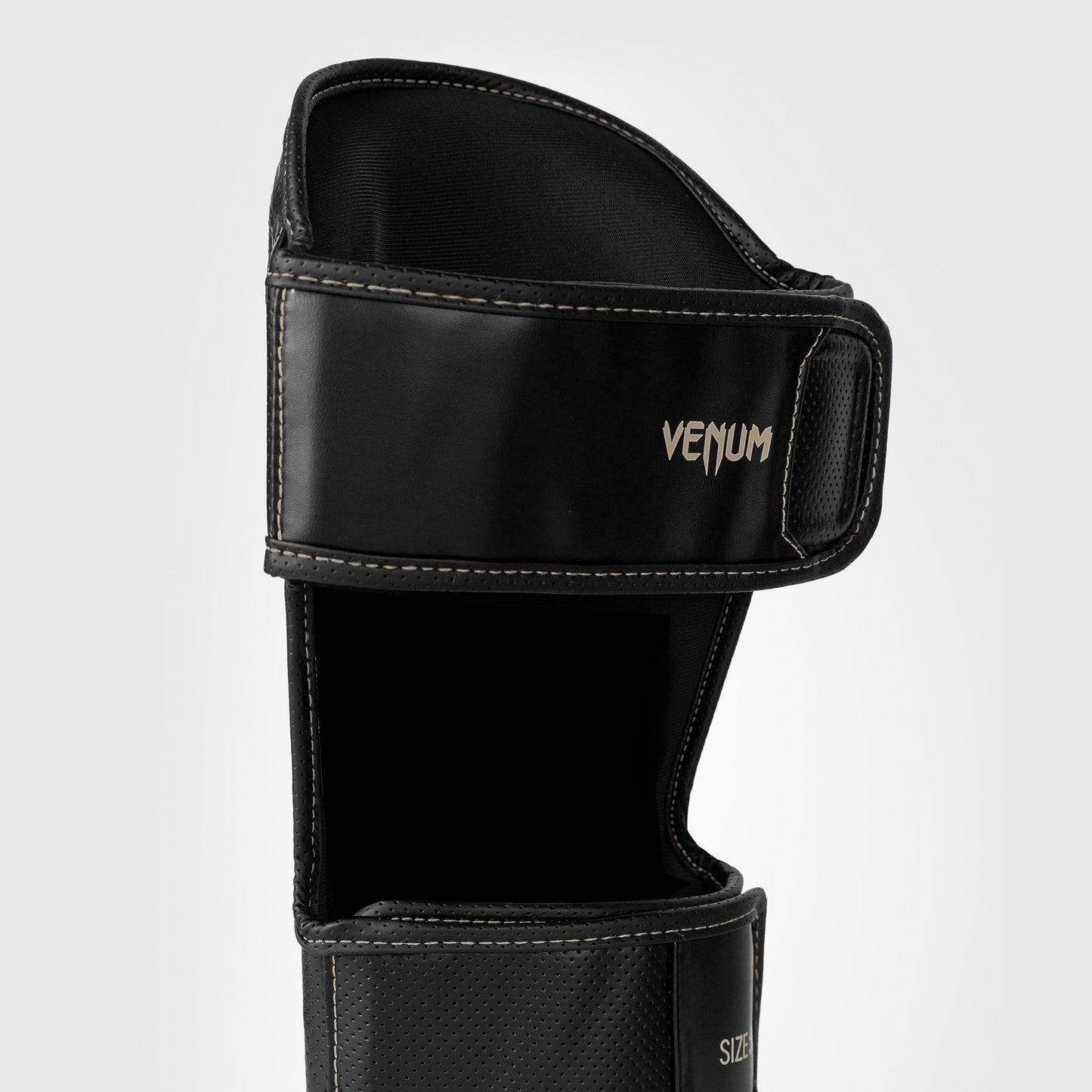 Venum Impact Evo Scales Shin Guards Black - The Fight Club