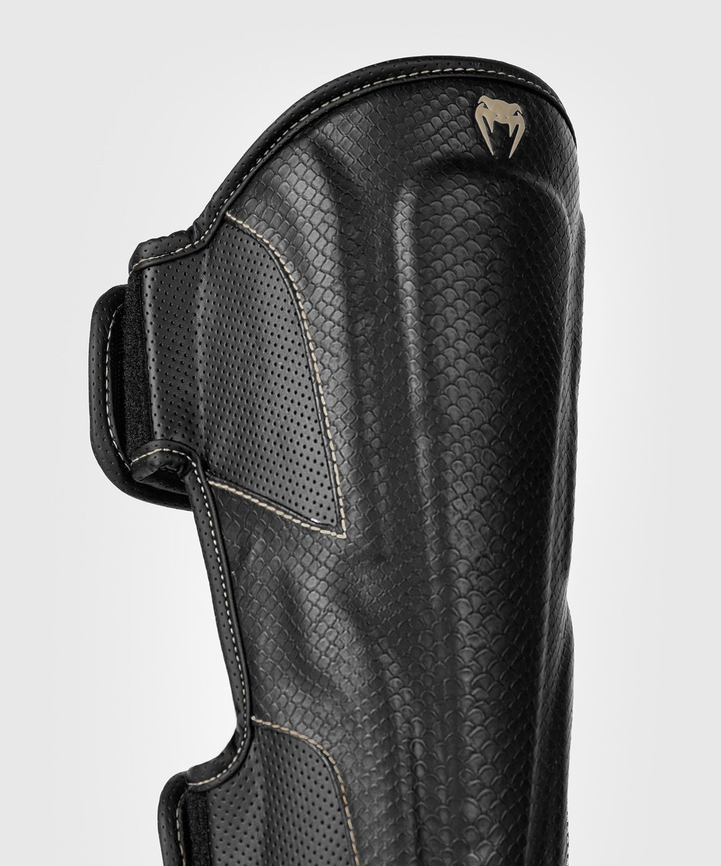 Venum Impact Evo Scales Shin Guards Black - The Fight Club