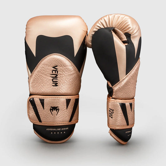 Venum Challenger 4.0 Boxing Gloves Pearly Pink/Black - The Fight Club