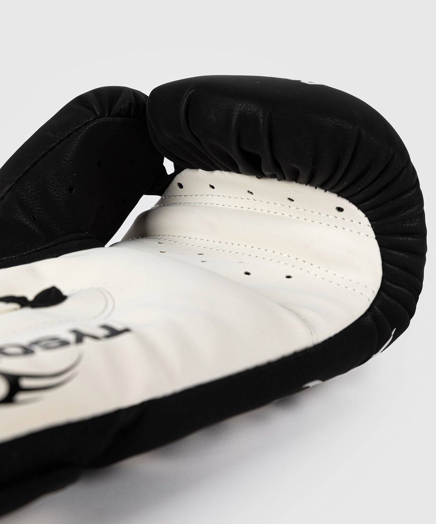 Venum Mike Tyson Replica Boxing Gloves Deep Black/Optical White - The Fight Club