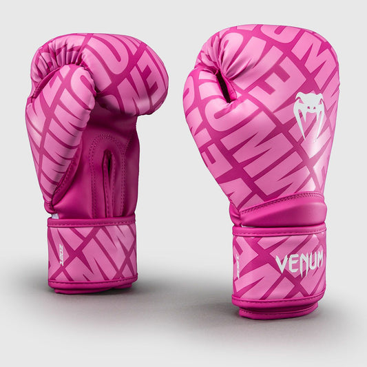 Venum Contender 1.5 XT 3D Boxing Gloves Candy Pink/White - The Fight Club