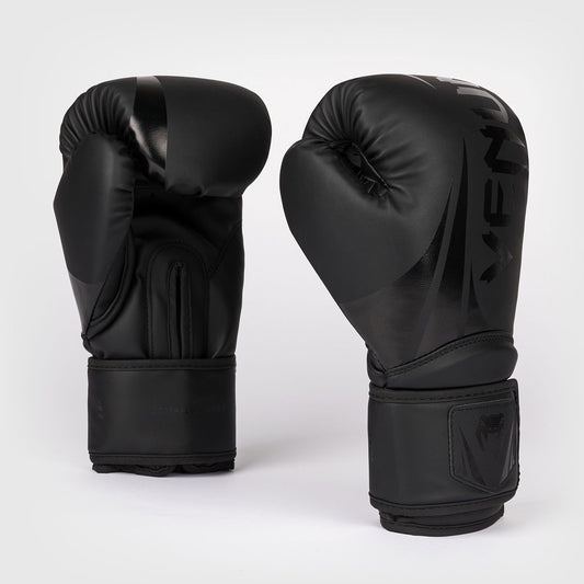 Venum Challenger 2.5 Boxing Gloves Black/Black - The Fight Club