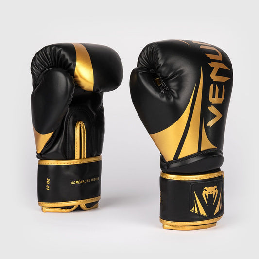 Venum Challenger 2.5 Boxing Gloves – Black/Gold
