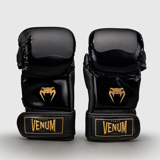 Venum Attack 2.0 Sparring Gloves Black/Gold - The Fight Club
