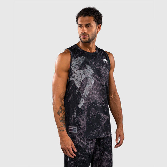 Venum Rage & Workout Dry Tech Tank Top Black/Grey - The Fight Club
