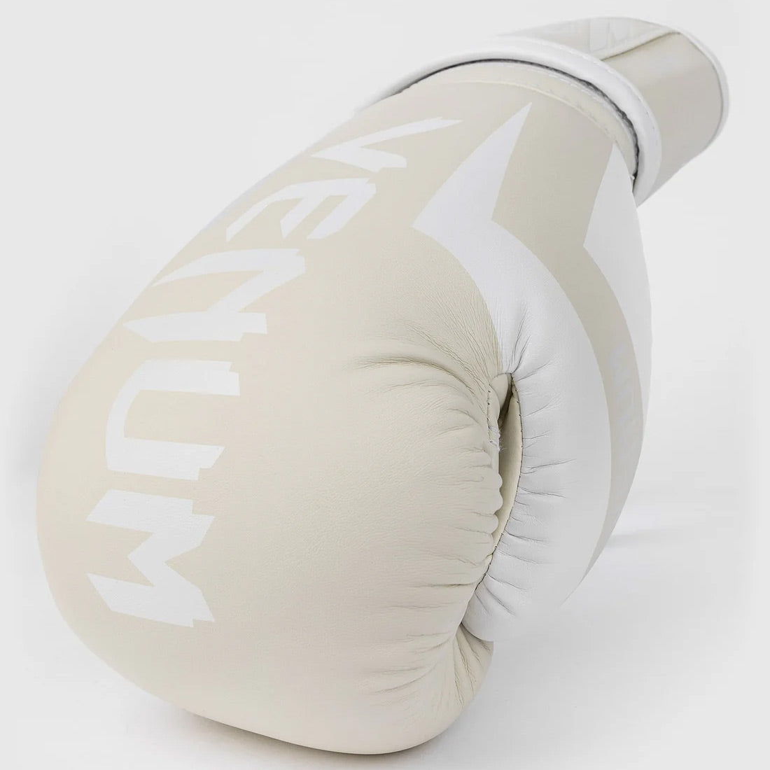 Venum Elite Boxing Gloves White/Ivory - The Fight Club