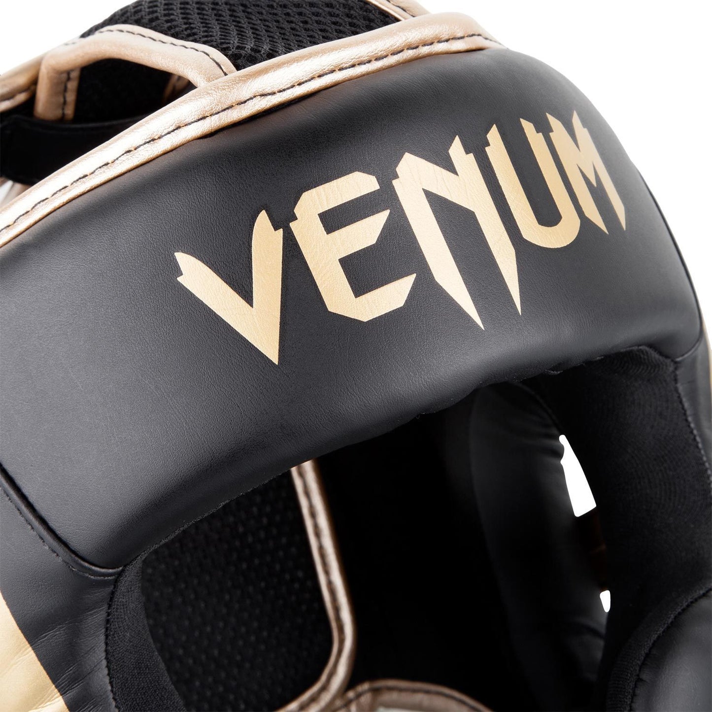 Venum Elite Headgear Black/Gold - The Fight Club