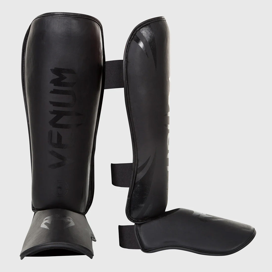 Venum Challenger Standup Shin Guards Matte/Black - The Fight Club