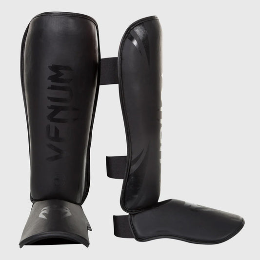 Venum Challenger Standup Shin Guards Matte/Black - The Fight Club