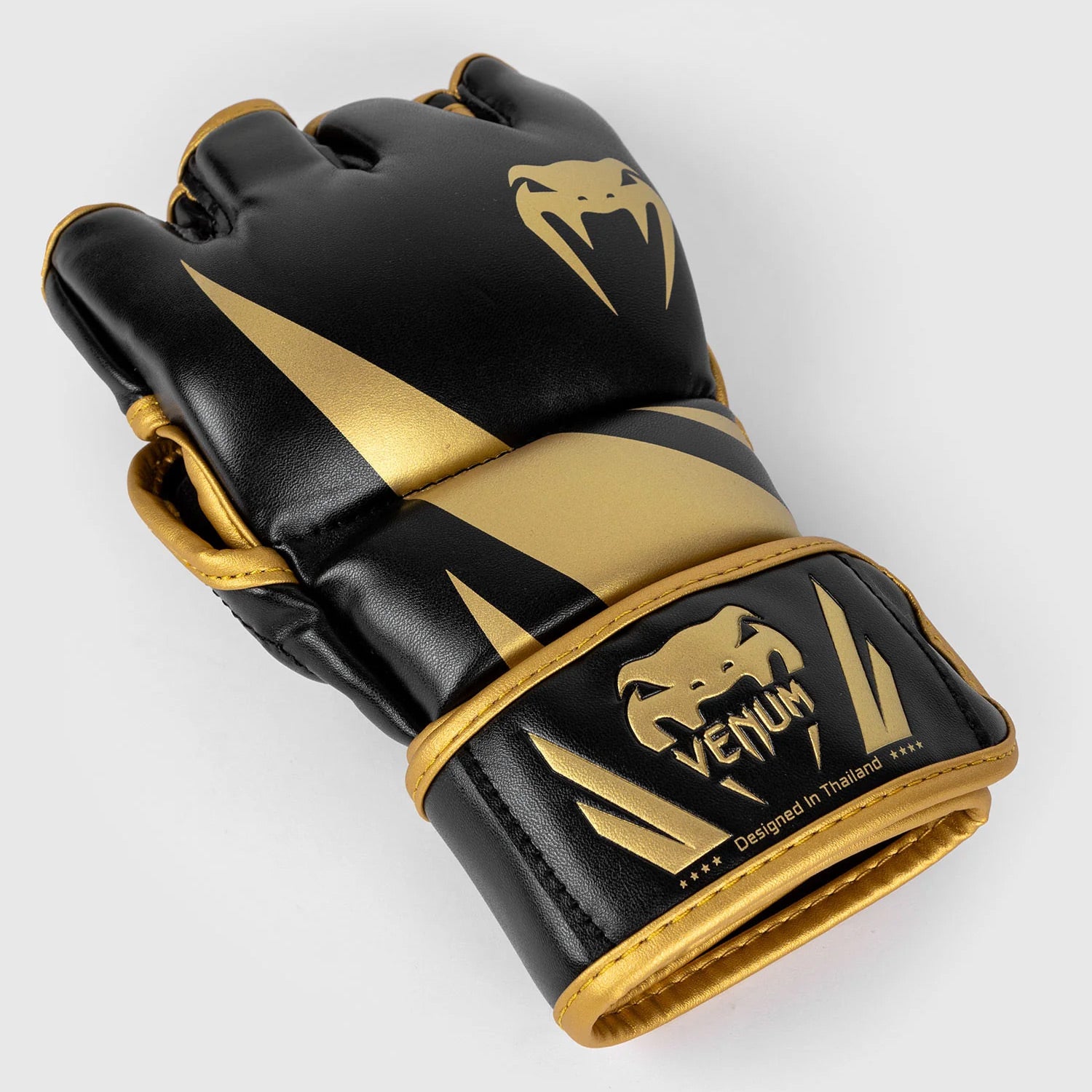 Venum Challenger 2.0 MMA Gloves Black/Gold - The Fight Club