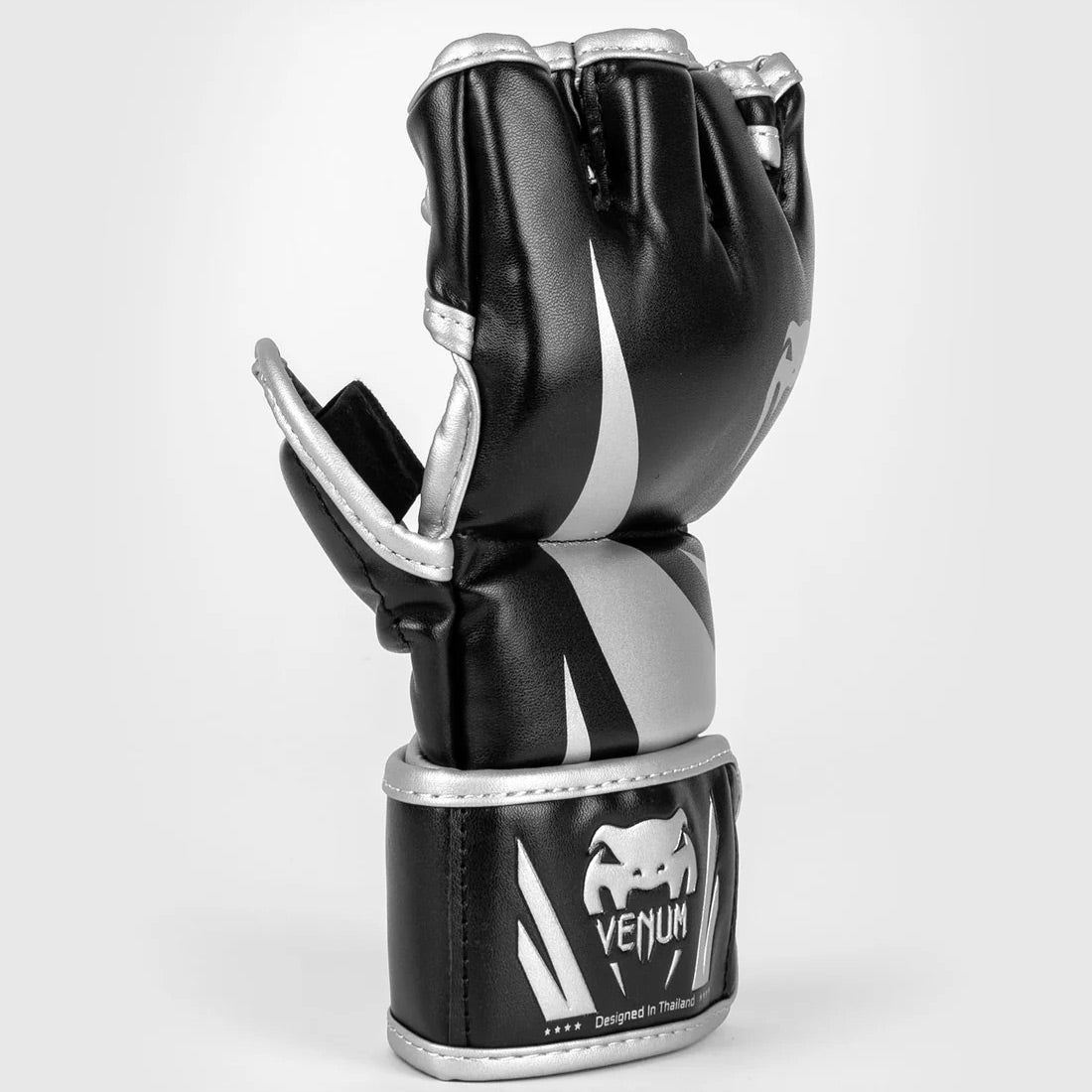 Venum Challenger 2.0 MMA Gloves Black/Silver - The Fight Club