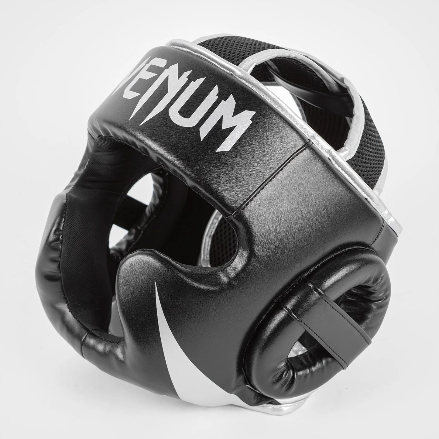 Venum Challenger Headgear Black/Silver - The Fight Club