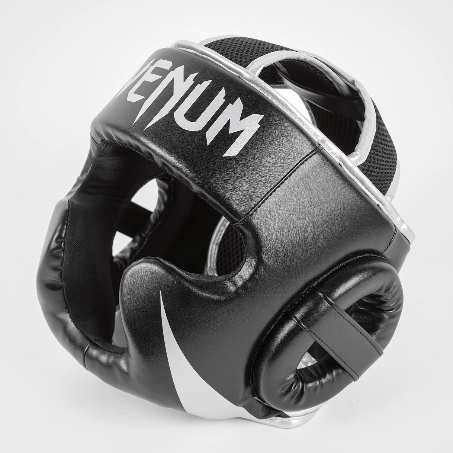 Venum Challenger Headgear Black/Silver - The Fight Club