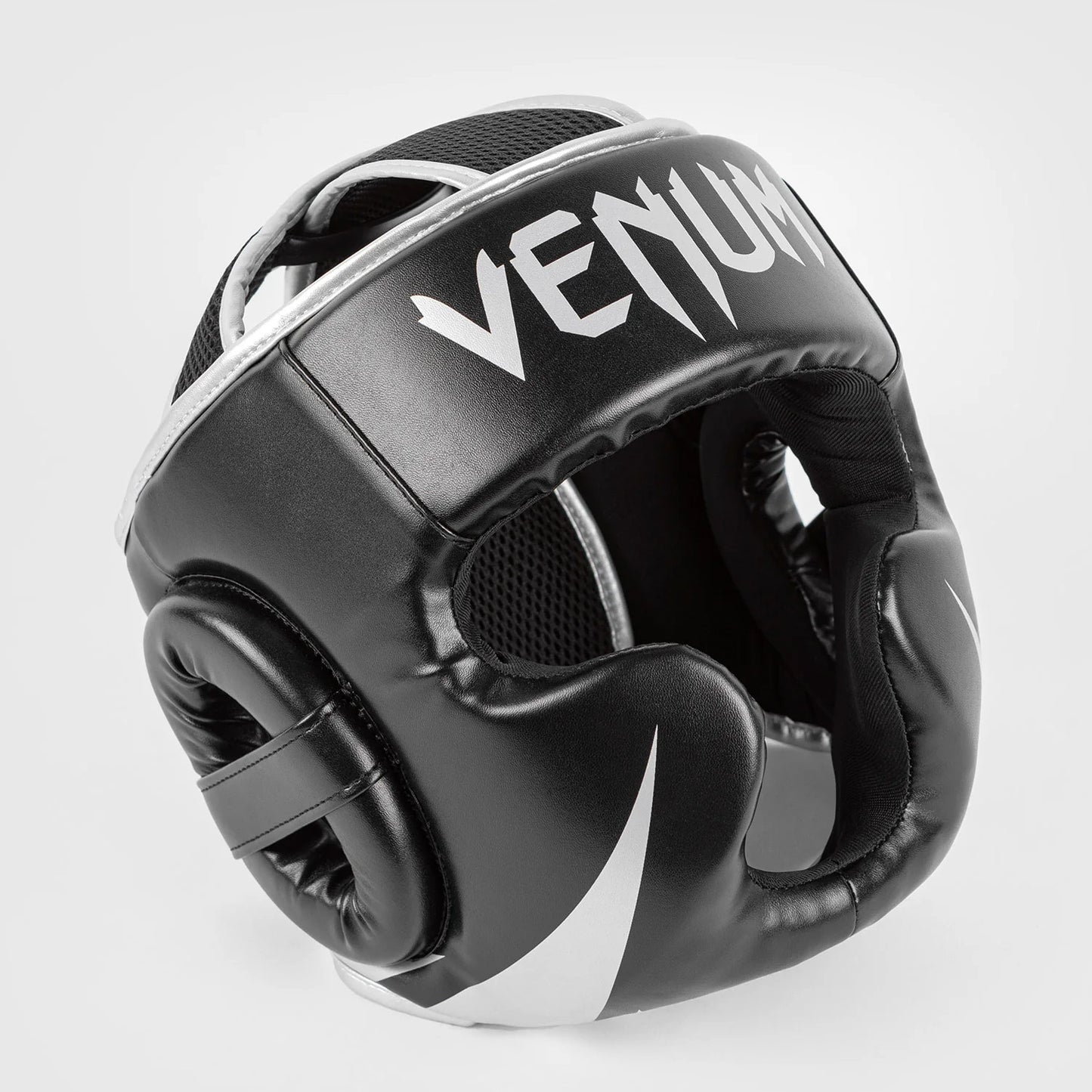 Venum Challenger Headgear Black/Silver - The Fight Club