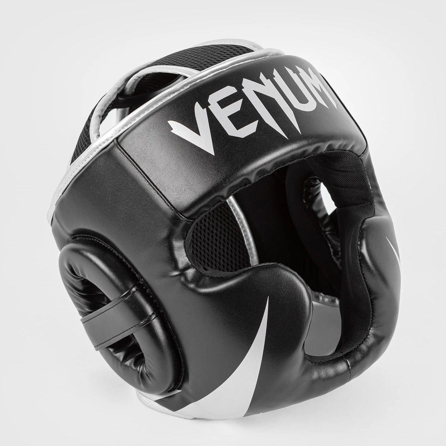 Venum Challenger Headgear Black/Silver - The Fight Club