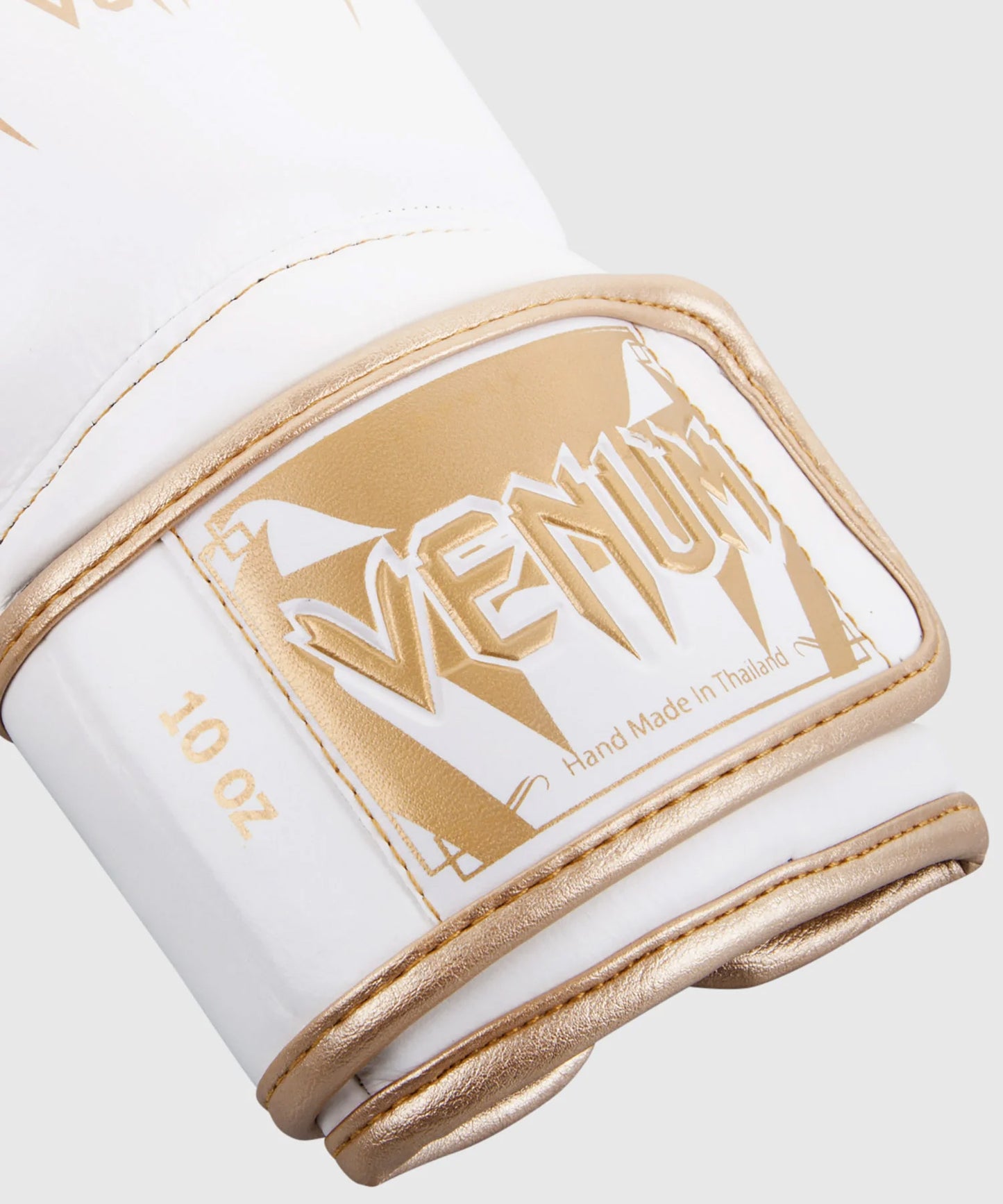 Venum Giant 3.0 Boxing Gloves Nappa Leather White/Gold - The Fight Club