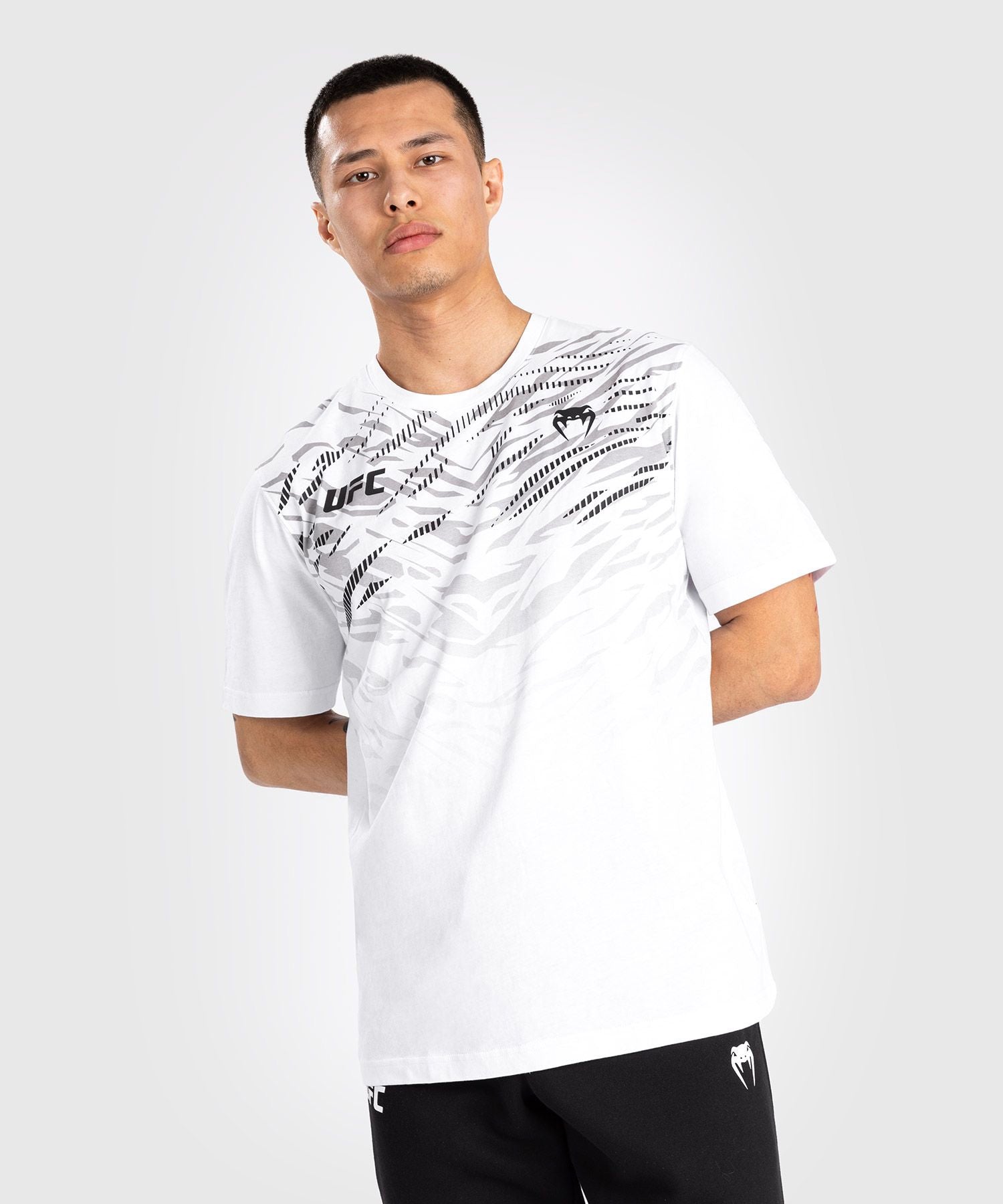 Venum UFC Fusion Replica Men's Short Sleeve T-Shirt White - The Fight Club