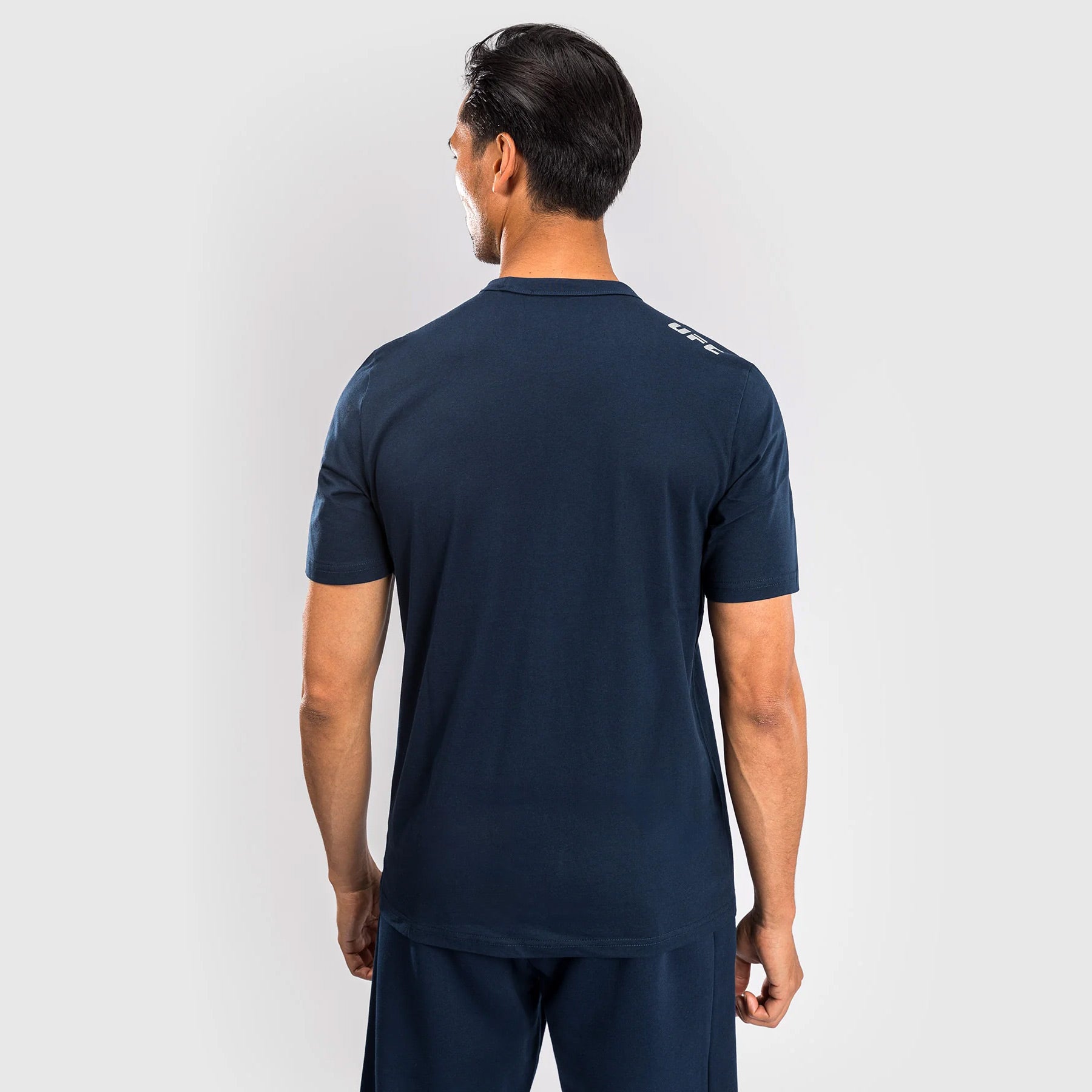 Venum UFC Fusion Fight Week Men's Short Sleeve T-Shirt Solid Oceanic Blue - The Fight Club