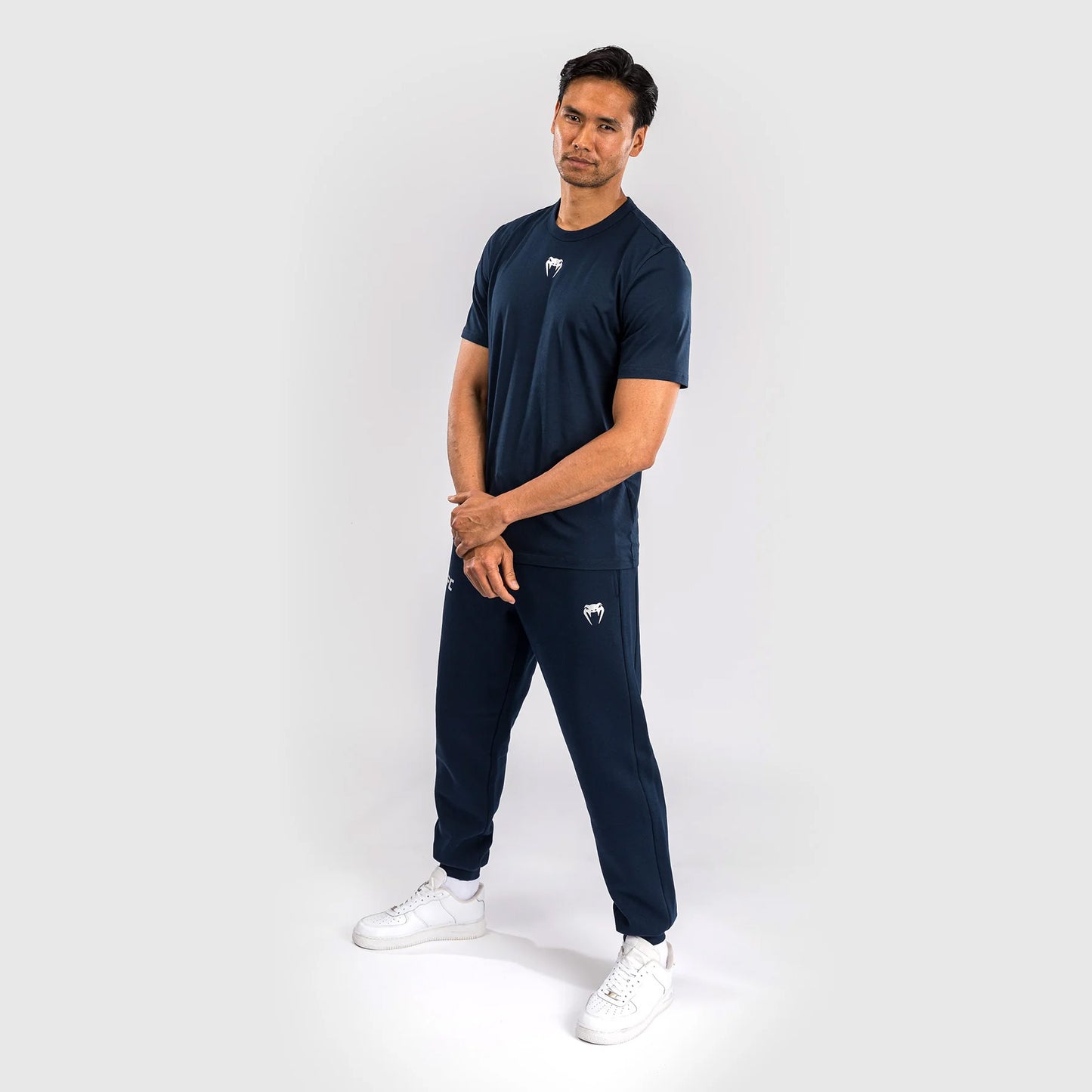 Venum UFC Fusion Fight Week Men's Short Sleeve T-Shirt Solid Oceanic Blue - The Fight Club