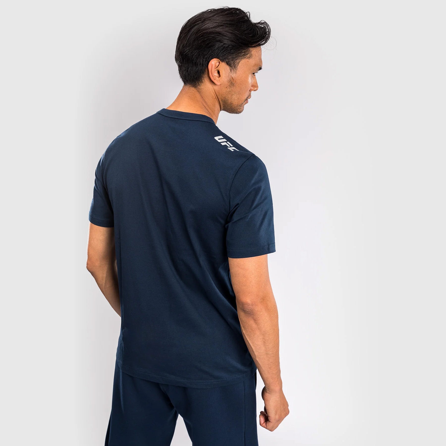 Venum UFC Fusion Fight Week Men's Short Sleeve T-Shirt Solid Oceanic Blue - The Fight Club