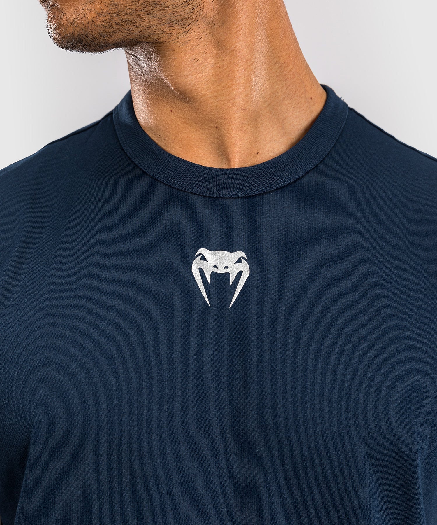 Venum UFC Fusion Fight Week Men's Short Sleeve T-Shirt Solid Oceanic Blue - The Fight Club