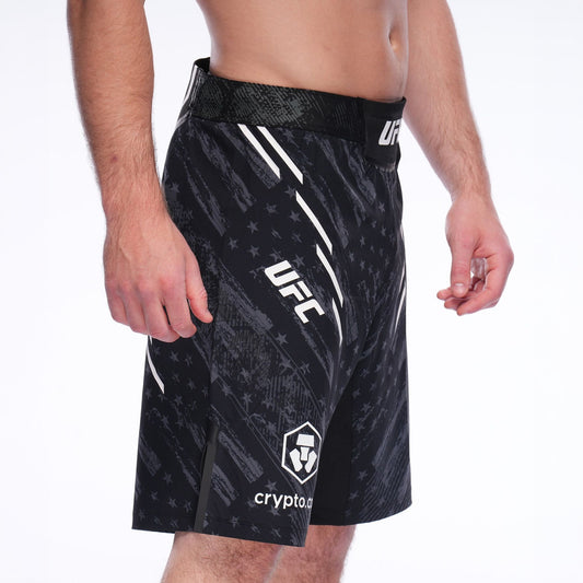 Venum UFC Unrivaled Justin Gaethje Men's Fight Shorts Black - The Fight Club