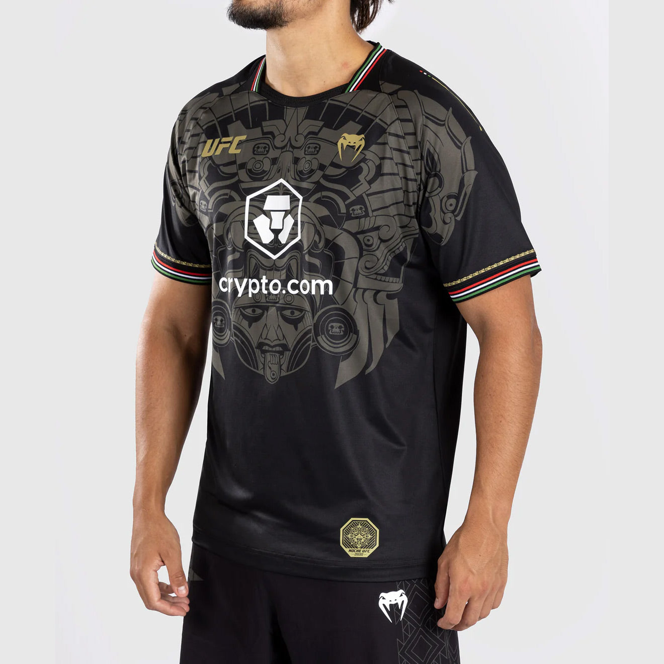 Venum Noche UFC Authentic Fight Night Men’s Walkout Jersey Black - The Fight Club