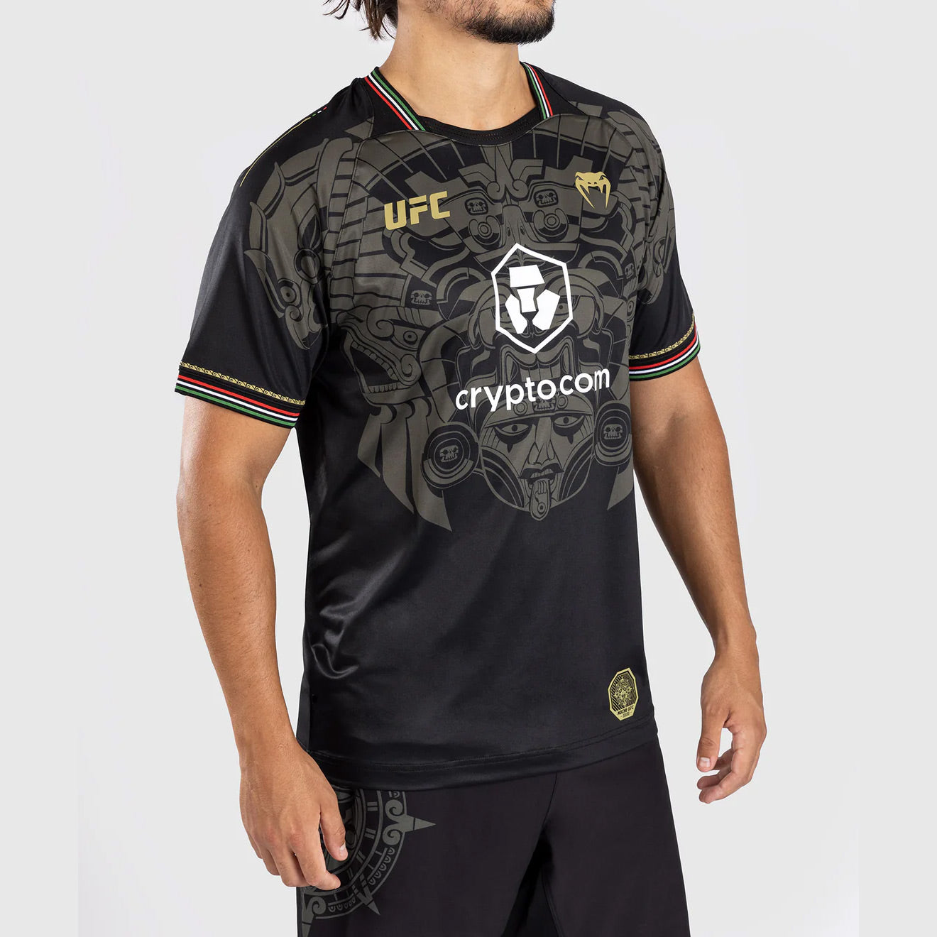 Venum Noche UFC Authentic Fight Night Men’s Walkout Jersey Black - The Fight Club